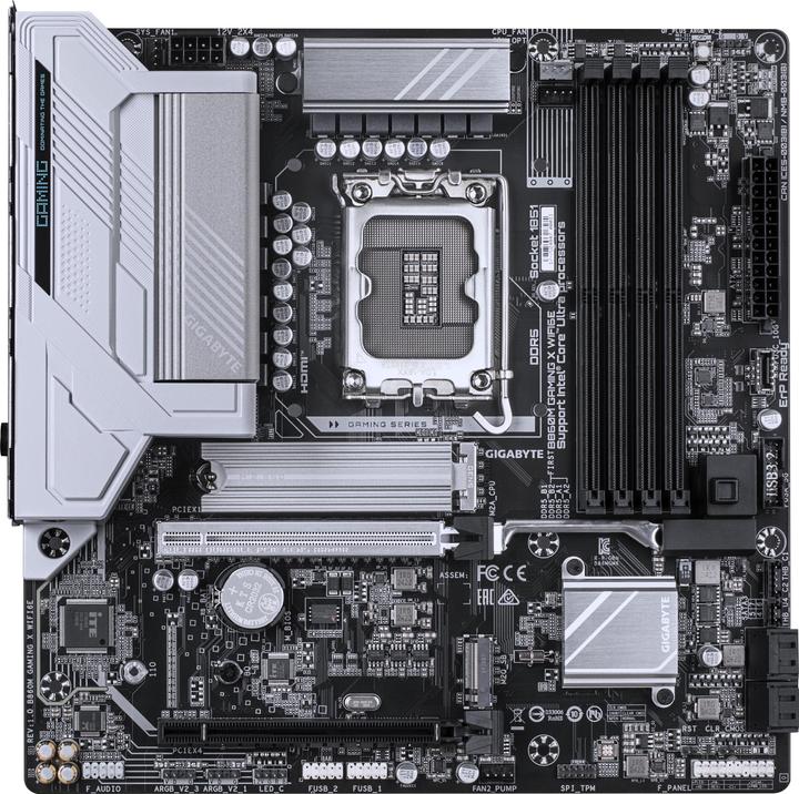 Productafbeelding Gigabyte MB GBT Intel 1851 B860M GAMING X WIFI6E (Socket S1, Intel B860, mATX)