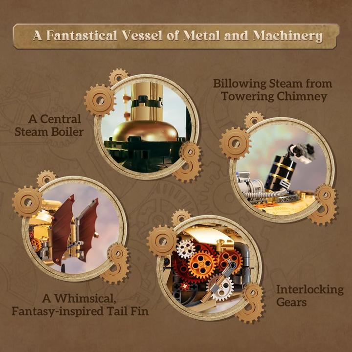 Produktbild Pantasy Steampunk Airship