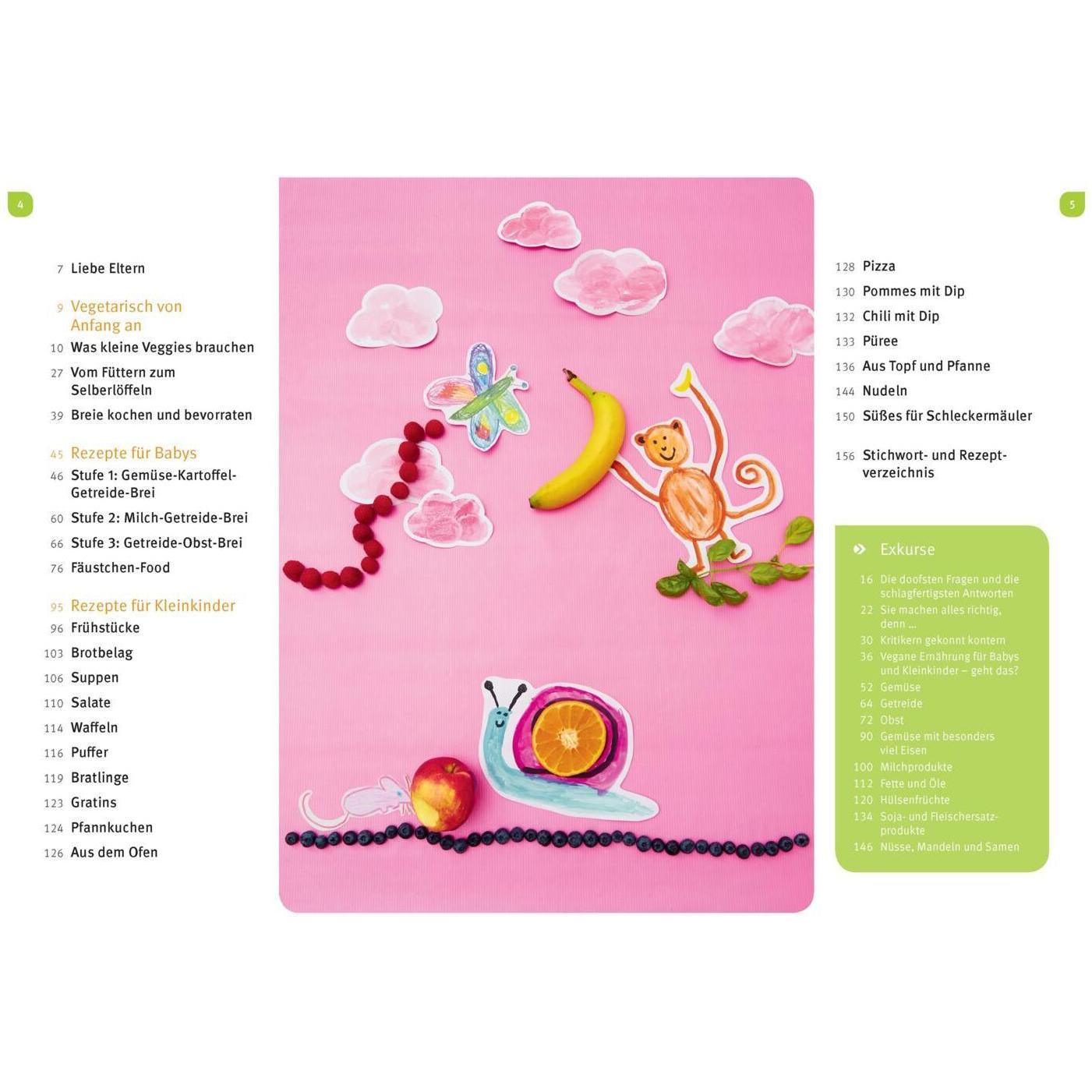 Thumbnail - Veggie-Baby, Ratgeber von Bettina Snowdon