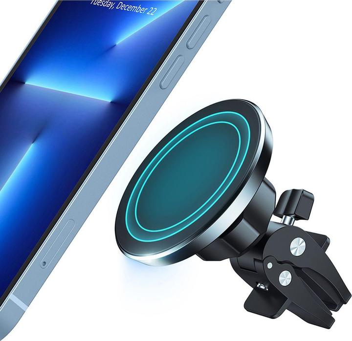 Actual product image Choetech Magnetic Car Air Vent Mount Air Vent Mount for iPhone Black (AT0004)