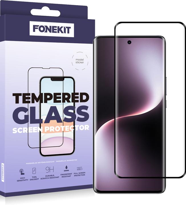 Actual product image FoneKit Full Cover Tempered Glass, Honor Magic7 Lite (1 pcs., Honor Magic7 Lite)