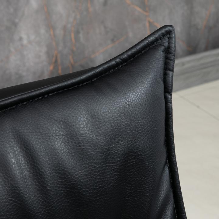 Immagine prodotto Homcom Poltrona relax con funzione reclinabile e sgabello