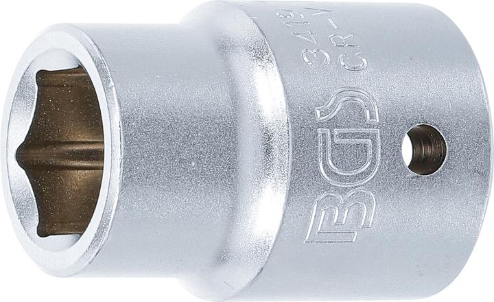 Produktbild BGS Steckschlüssel-Einsatz Sechskant Antrieb Innenvierkant 20 mm (3/4") SW 19 mm (19 mm)