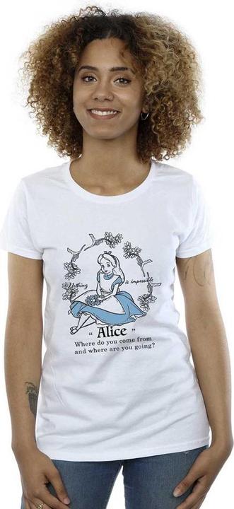 Produktbild Alice In Wonderland Nothing Is Impossible TShirt (S)