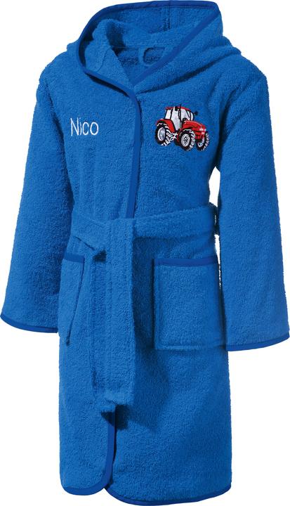 Produktbild Erwin Müller Kinder-Bademantel mit Kapuze (110, 116)