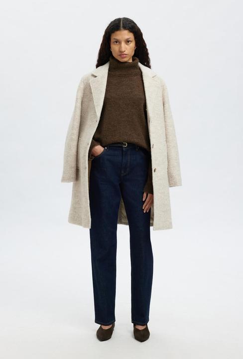 Actual product image Selected Femme Slflulu Ls Knit Roll Neck Noos (XL)