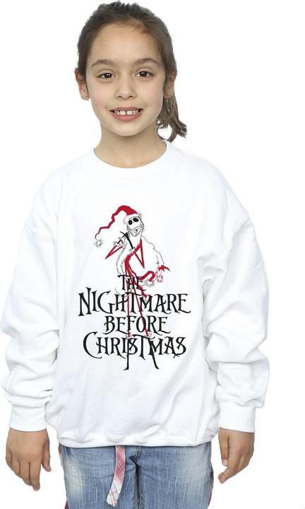 Image du produit Disney - Sweat THE NIGHTMARE BEFORE CHRISTMAS SANTA - Fille (140, 146)