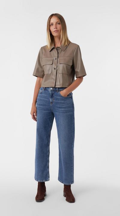 Produktbild Comma Indoor-Jacke Kurze Jacke in Lederoptik (44)