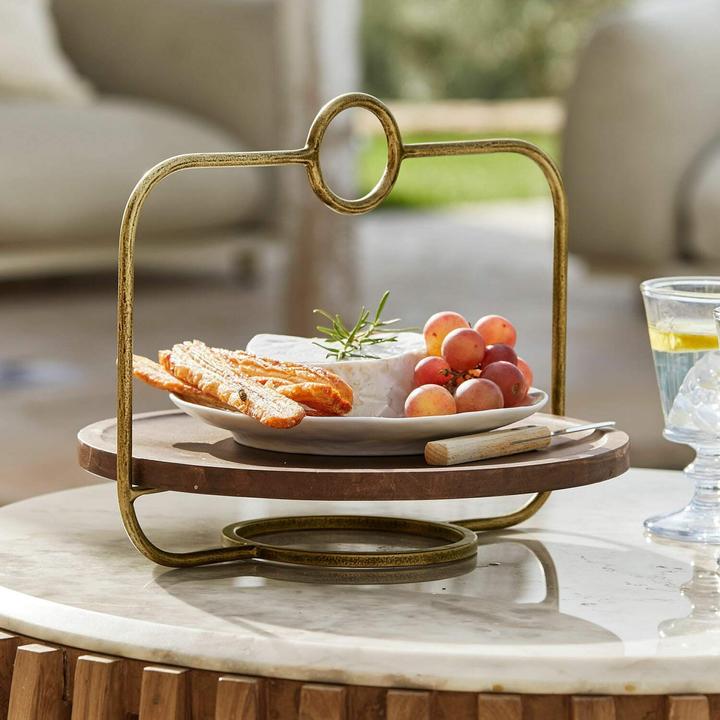 Actual product image Loberon Etagere Vauxandre antikgold