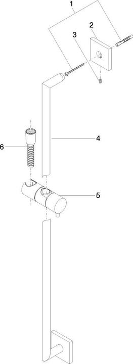 Image du produit Dornbracht ensemble de douche, sans douchette, 26413980