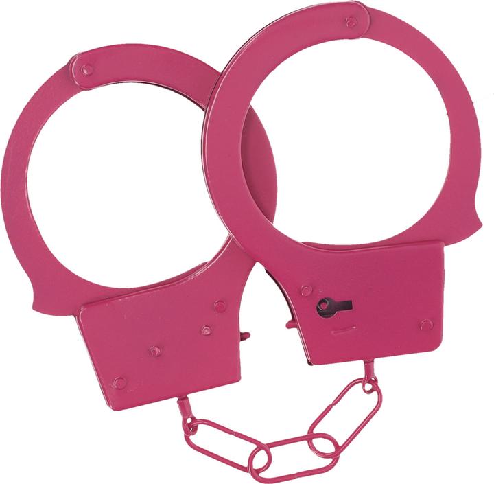 Image du produit Ouch! Classic Metal Handcuffs - Pink