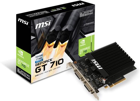 Produktbild MSI GeForce GT 710 2GD3H (2 GB)