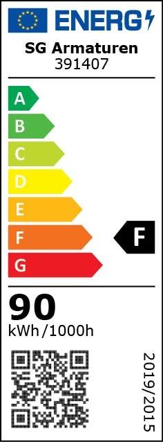 Energy Label Sg LED strip light set (White, 1000 cm, Indoor)