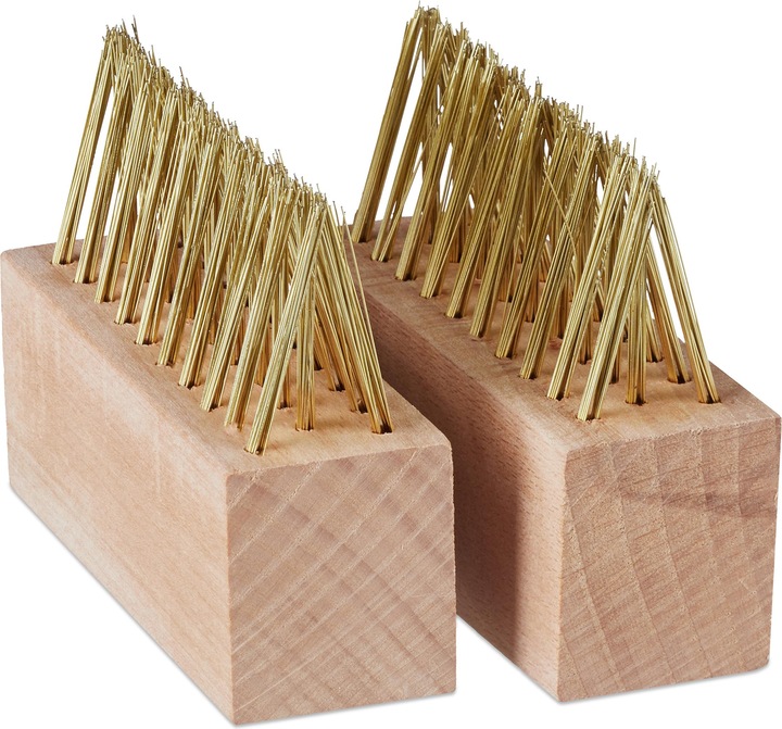 Immagine prodotto Relaxdays Spazzola per Fughe, Set da 2