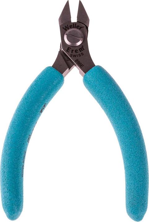 Weller Erem Side cutters 886E, bevelled head, ESD (120 mm)
