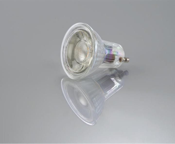 Image du produit Xavax Lampe LED, GU10, 250lm remplace 38W, lampe à réflecteur PAR16, blanc chaud, verre (GU10, 250 lm, 1x)