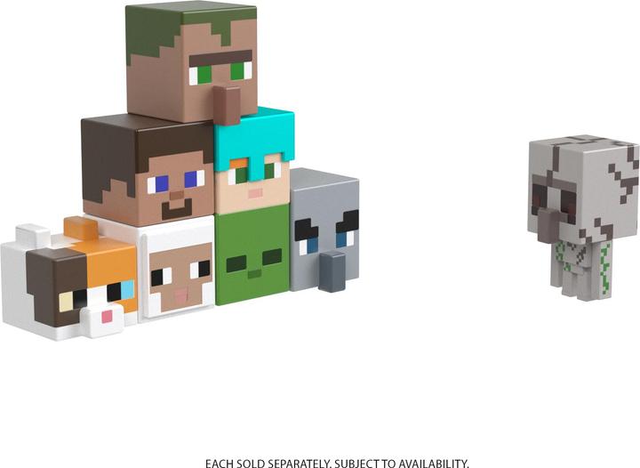Image du produit Mattel Φιγούρα Minecraft Mob Head Mini HDV64 (1τμχ Τυχαία Επιλογή)