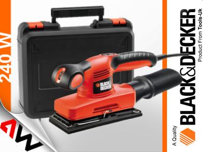 Image du produit Black & Decker Ponceuse compacte 240W KA320EKA (Ponceuse vibrante, 240 W)