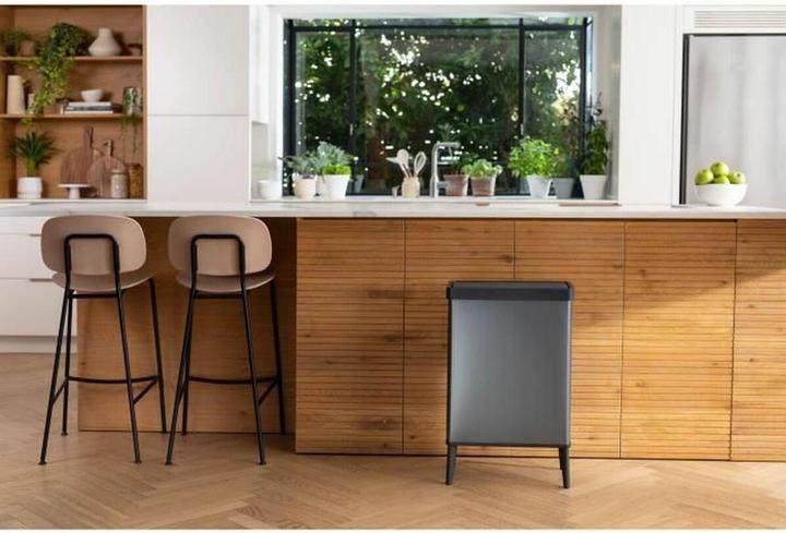 Actual product image Curver Verto High - Prullenbak 54L - Grijs - 44x27x69cm (54 l)