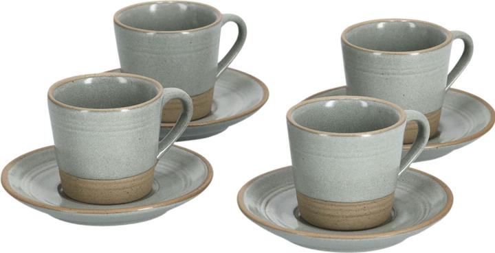 Actual product image Zeller Present Espresso-Set, 8-tlg., 60 ml, Steingut (60 ml, 8 x)