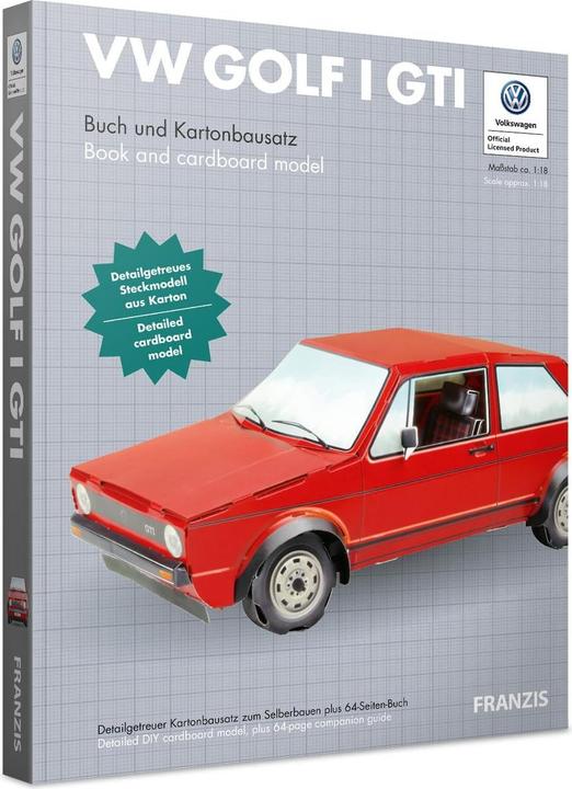 Actual product image Franzis Kit VW Golf I GTI