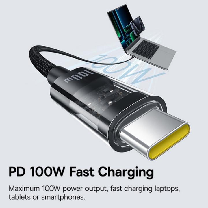 Produktbild Baseus USB C — USB C (2 m, USB 2.0, 100 W)