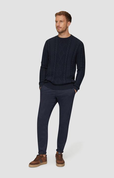 Produktbild S.Oliver Strickpullover Strickpullover mit Zopfmuster (XL)