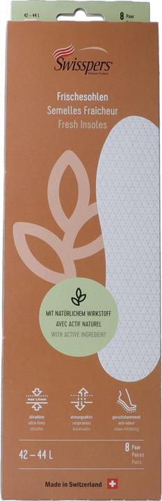 Actual product image Swisspers Frischesohlen weiss