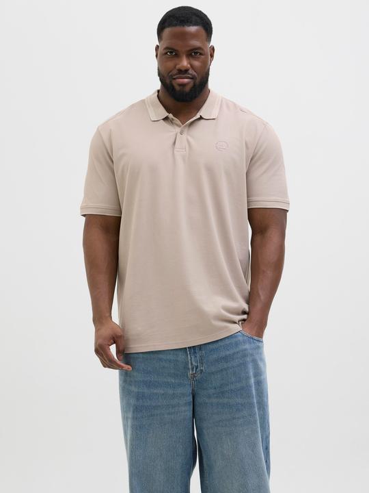 Actual product image Jack & Jones Plus Size Einfarbig T-shirt T-shirt (6XL)
