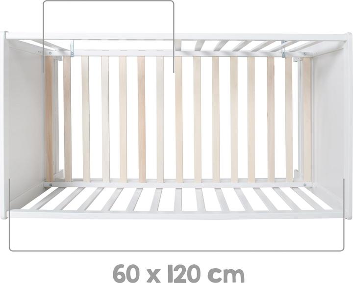 Image du produit Roba Lit d'appoint, 60 x 120 cm avec matelas safe asleep Universal
