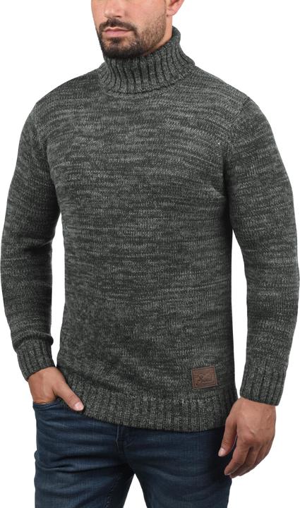 Immagine prodotto Solid Philaremo Maglione Col Collo Alto Pullover In Maglia Dolcevita Da Uomo Con Collo Alto In Coton (S)