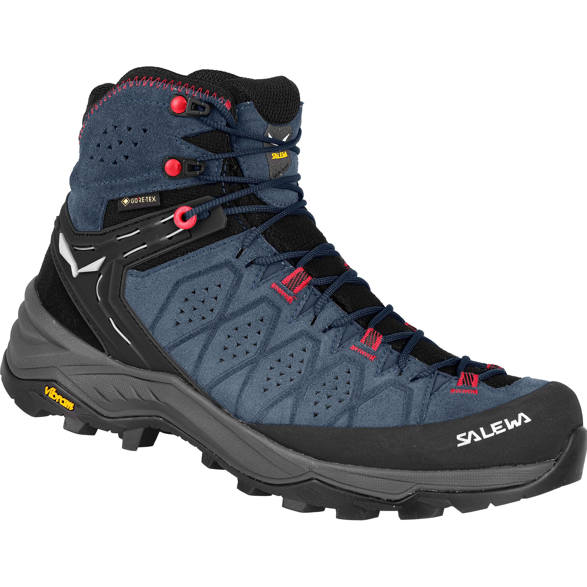 Salewa, Damen, Wanderschuhe, Women's Alp Trainer 2 Mid GTX (40.5), Blau