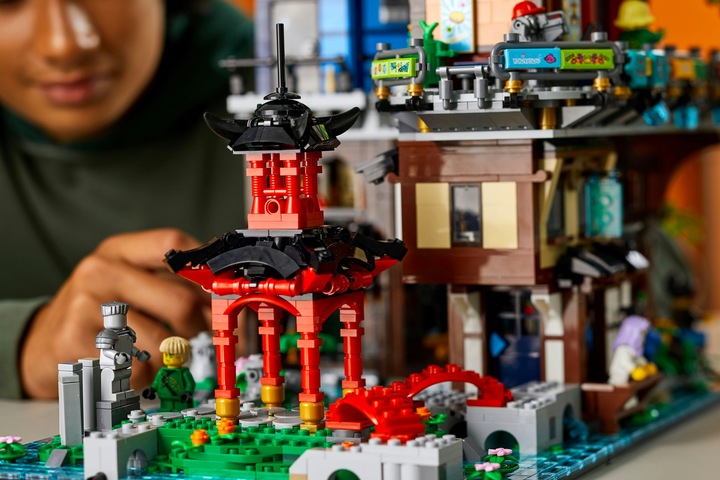 Image du produit LEGO Die Gärten von NINJAGO City (en anglais) (71741, LEGO Ninjago, LEGO difficiles à trouver)