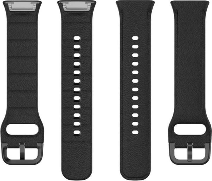 Image du produit Cover-Discount OPPO Watch Free - Bracelet de remplacement en silicone noir (Silicone)
