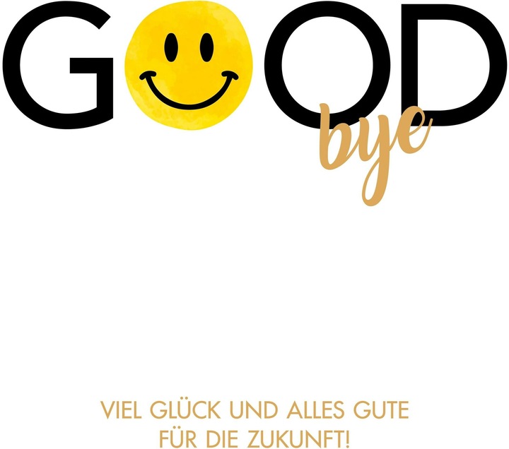 ABC Glückwunschkarte Abschied/Ruhestand A4 (1 pcs)