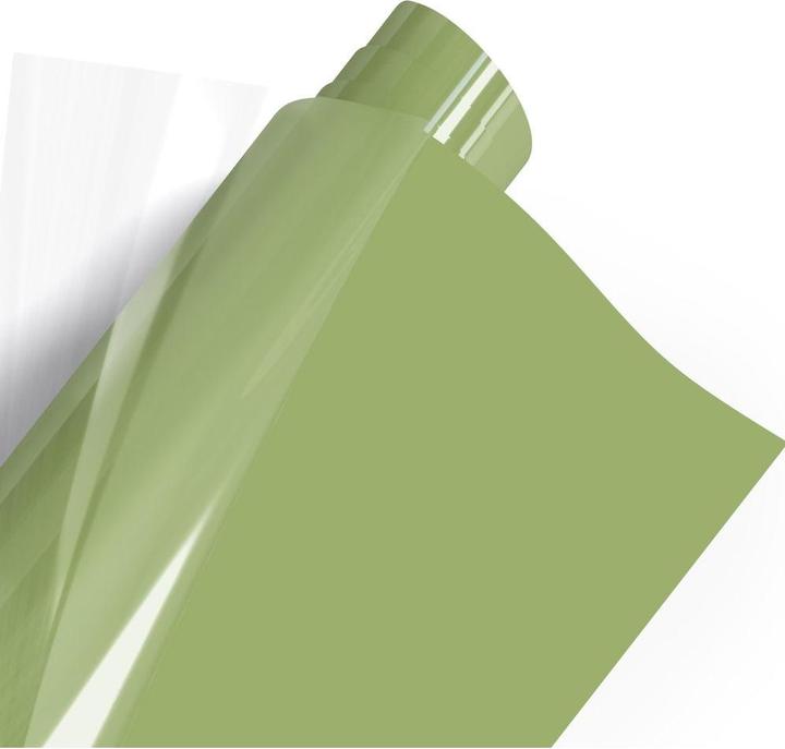 Immagine prodotto Poli-tape Aufbügelfolie Poli-Flex turbo, 30.5 x 122 cm, Oliv