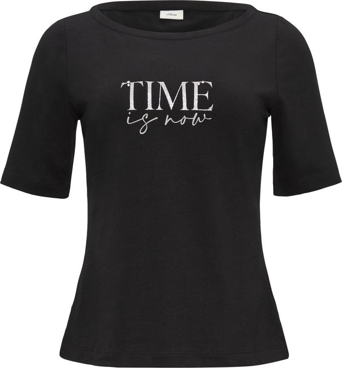 Produktbild S.Oliver T-Shirt T-Shirt mit Statement-Print (34)