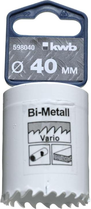 Actual product image kwb Hss Bimetal Hole Saw 40Mm (40 mm)