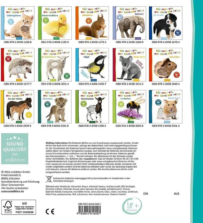 Immagine prodotto Ascolta, chi potrebbe essere? Al mare (Tedesco)