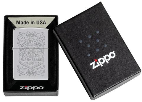 Actual product image Zippo Johnny Cash