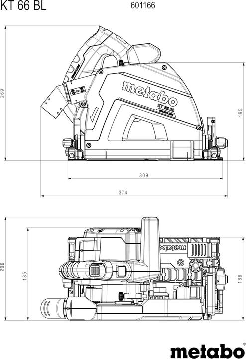 Produktbild Metabo KT 66 BL
