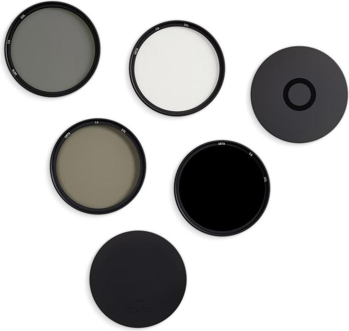 Actual product image Urth 58mm UV, Circular Polarizing (CPL), ND8, ND1000 Lens Filter Kit (Plus+) (UV filter, 58 mm)