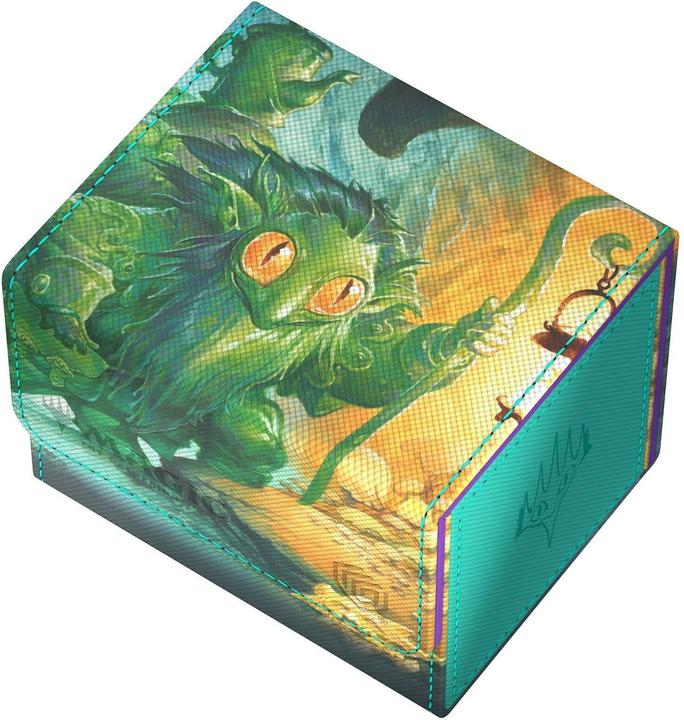 Actual product image Ultimate Guard Sidewinder 100+ Xenoskin Magic: The Gathering "Lorwyn Eclipsed" - Green Rare