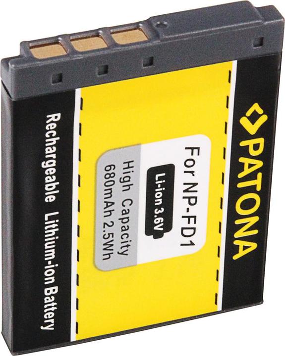 Image du produit Patona Batterie f. Sony DSC-T200 DSC-T70 DSC-T2 NP-BD1 NPBD1 NP-FD1 (Batterie de l'appareil photo)