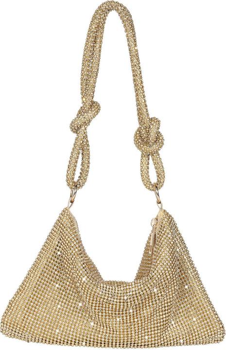 Produktbild Only-Bags.Store Abendtasche Kupplung Umhängetasche kleine Pailletten Handtasche Umhängetasche Kettentasche für