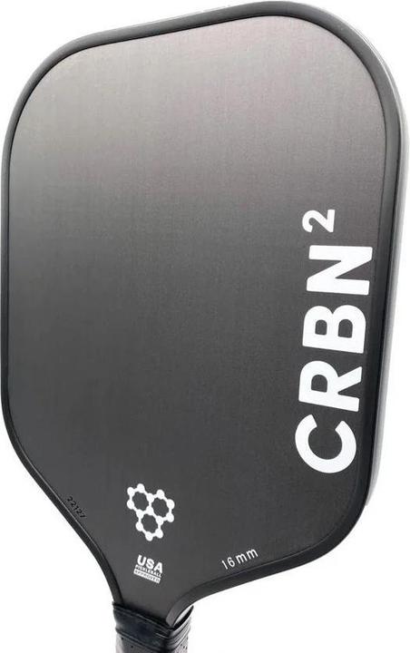 Actual product image CRBN CRBN-2 Carbon Fiber (Square) Pickleball Paddle - 16mm