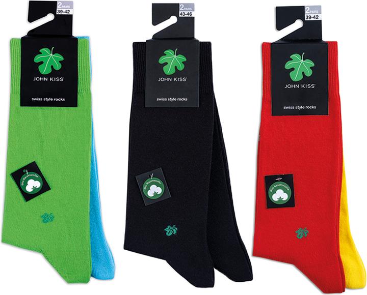 Immagine prodotto John Kiss Calzini Elton (confezione da 6, 39 - 42)
