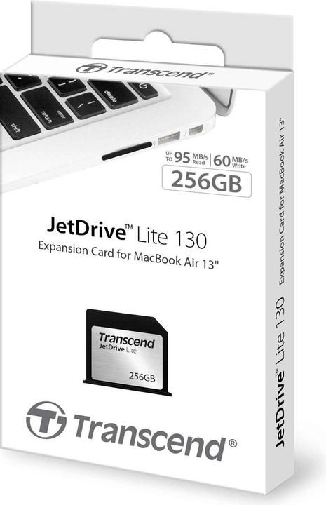 Actual product image Transcend JetDrive Lite 130 for MacBook Air 13 (256 GB, SDXC, U1)