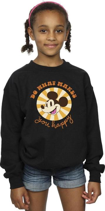 Produktbild Disney Mickey Mouse Do What Makes You Happy Sweatshirt Mädchen (140, 146)