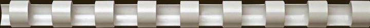 Actual product image Fellowes Binder spine 8mm, 21 rings